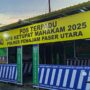 Pos Terpadu OPS Ketupat Mahakam 2025 Polres PPU. (dok: darmawan/katakaltim)