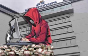 Ilustrasi hacker di Bankaltimtara (Dok: ian/katakaltim)