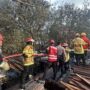 Bangunan penjual kayu di Jalan Baru Somber, RT 45 Baru Tengah, Kota Balikpapan, hangus terbakar, Rabu 23 April 2025. (Dok: hlm/katakaltim)