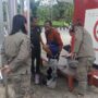 Satpol PP amankan pengemis menggunakan kostum badut, Rabu 23 April 2025 (dok: agu/katakaltim)