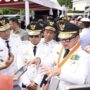 Peringatan Hari Otonomi Daerah (Otda) XXIX di Balikpapan. Wakil Menteri Dalam Negeri Bima Arya Sugiarto, didampingi sejumlah kepala daerah Jum’at (25/4/2025) (dok: Pemprovkaltim)