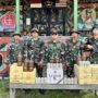 Satgas Pamtas RI-Malaysia Yonzipur 8/SMG gagalkan upaya penyelundupan minuman keras asal Malaysia, Sabtu 26 April 2025 (dok: tentara)