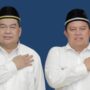 Pasangan calon (Paslon) nomor urut 2 di PSU Pilkada Kukar, Awang Yacoub Luthman dan Akhmad Zais (dok: kolase/relawan)