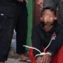 MN (28) ditangkap polisi setelah mengancam akan menyebarkan video porno dia dengan istrinya, IH (49). (dok: Akbar/katakaltim)