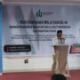 Ketua DPW ABI Kaltim Sayid Thariq Assegaff menyampaikan sambutan dalam pembukaan Muswil IV ABI Kaltim di Gedung Guru Kaltim pada Jumat, 30 Mei 2025. (dok:panitia)