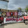 Komite Rakyat Berlawan Kaltim menggelar aksi May Day hari ini, Kamis (1/5/2025) di depan kantor Gubernur Kaltim (dok: Ali/katakaltim)