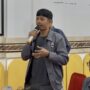 Wakil Ketua PP HMB Rezwan Ananda saat menghadiri Sosperda Kepemudaan yang digelar Wakil Rakyat Kaltim, Minggu 4 Mei 2025 (dok: agu/katakaltim)