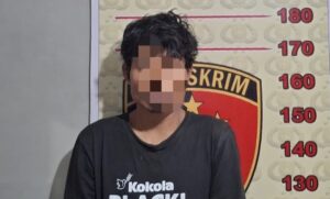 Pelaku penganiayaan di Kota Samarinda (dok: ali/katakaltim)