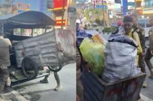 Satpol PP Balikpapan angkut gerobak gelandangan dan pengemis (gepeng) Senin (5/5/2025) (dok: hlm/katakaltim)Satpol PP Balikpapan angkut gerobak gelandangan dan pengemis (gepeng) Senin (5/5/2025) (dok: hlm/katakaltim)