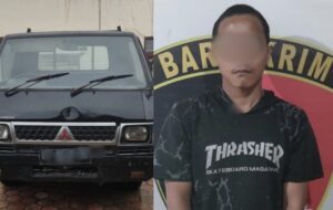 Tersangka pencuri mobil ditangkap di Kukar (dok: akbar/katakaltim)