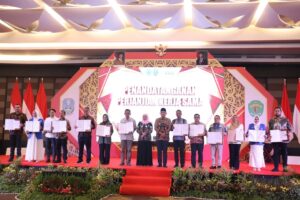 Pemprov Kaltim dan Pemprov Jabar mempererat hubungan dagang melalui misi dagang dan investasi yang berlangsung di Swiss-Belhotel, Balikpapan, Kamis 8 Mei 2025. (Dok: Pemprovkaltim)