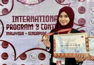 Ainun Putri dg Mallimpo, seorang pemudi inspiratif asal Kutai Timur (dok: pribadi)