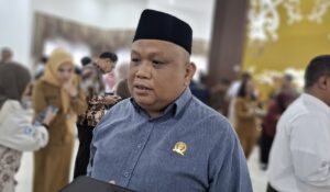 Anggota DPRD Kaltim, Agusriansyah Ridwan, saat ditemui di Bontang, Senin 19 Mei 2025 (dok: Salsabila/katakaltim)