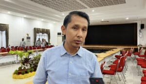 Ketua Komisi A DPRD Bontang, Heri Keswanto saat ditemui di Pendopo Wali Kota Bontang, Senin 19 Mei 2025 (dok: agu/katakaltim)