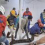 Dinas Pemadam Kebakaran dan Penyelamatan (Damkarmat) Kota Samarinda menangkap ular berukuran jumbo, Sabtu 24 Mei tengah malam (dok: Damkarmat)