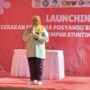 Kepala Dinkes Balikpapan, Alwiati, dalam peluncuran program Gempur Stunting, Minggu 25 Mei 2025 (dok: hlm/katakaltim)