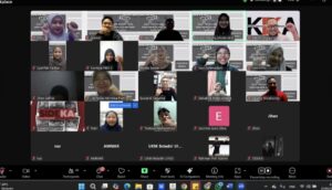 Mahasiswa UINSI usai mengikuti kajian Konstitusi dan kebebasan pers (dok: tangkapan layar/katakaltim)