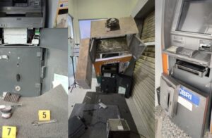 ATM di Bontang yang dibobol pada Rabu 28 Mei 2025 (dok: agu/katakaltim)