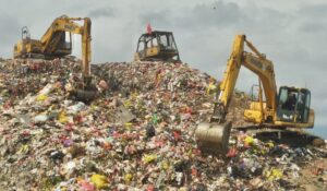 Pengelolaan sampah di TPAS Manggar Balikpapan (dok: hlm/katakaltim)