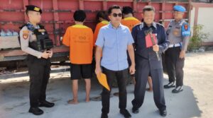 Para tersangka pencuri truk di Balikpapan diringkus polisi (dok: han/katakaltim)