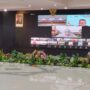 Evaluasi Kota Layak Anak (KLA) Tahun 2025 secara Hybrid, di Aula Balaikota Balikpapan, Kamis (12/6/2025). (Dok: han/katakaltim)