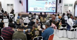 Rapat evaluasi pihak Kementerian PPPA ihwal Kota Layak Anak berlangsung secara daring di pendopo Wali Kota (dokpim)