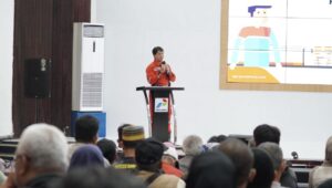 PT Kilang Pertamina Internasional (KPI) Unit Balikpapan menggelar Sosialisasi, Doa Bersama & Santunan menjelang pelaksanaan pemeliharaan berkala Crude Distillation Unit m (CDU) V, Minggu (15/6/2025). (Dok: pertamina)