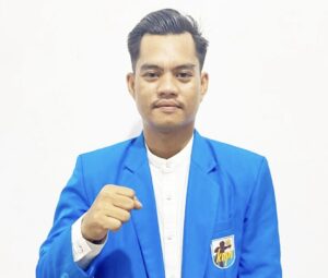 Mohammad Alif Syahrizan alias Putra ditunjuk jadi Caretaker DPD KNPI Kota Bontang, Senin 16 Juni 2025. (Dok: agu/katakaltim)