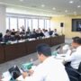 Otorita Ibu Kota Nusantara (OIKN) menerima kunjungan kerja DPRD dan Pemkab Penajam Paser Utara (PPU), Senin 16 Juni 2025. (Dok: OIKN)