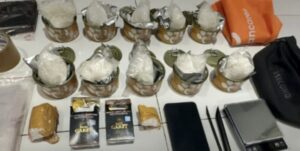 Barang bukti pengedar narkoba yang sudah diamankan Polda Kaltim (dok: han/katakaltim)