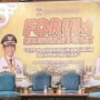 Wakil Wali Kota Balikpapan, Bagus Susetyo dalam forum konsultasi publik yang diusung Dinas Penanaman Modal dan Pelayanan Terpadu Satu Pintu (DPMPTSP) Balikpapan ini berlangsung, di Gran Senyiur Hotel Balikpapan, Selasa (24/6/2025). (Dok: han/katakaltim)