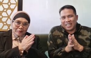 Wali Kota Bontang, Neni Moerniaeni bersama Ketua Fraksi Golkar DPRD Kaltim, Muhammad Husni Fahruddin (dok: istimewa)
