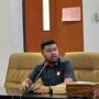 Anggota DPRD Kota Bontang, Alfin Rausan Fikri, dalam RDP tentang status mahasiswa Unijaya, Senin 16 Juni 2025 (dok: Agu/katakaltim)