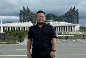 Wakil Ketua Bidang Pemuda dan Olahraga dari organisasi Pemuda Kutim Hebat, Wily Christian, mengikuti Lomba Pemuda Pelopor Desa Tahun 2025 yang diselenggarakan Kemenpora. (dok:Wily Christian)
